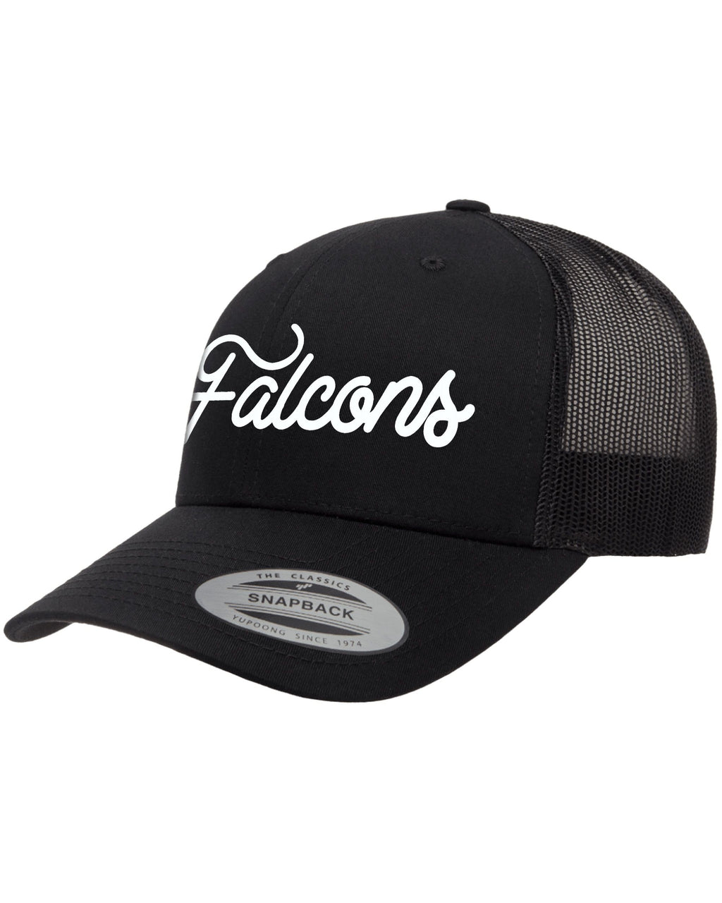 Lakeville Golf Falcons Script Retro Trucker Cap
