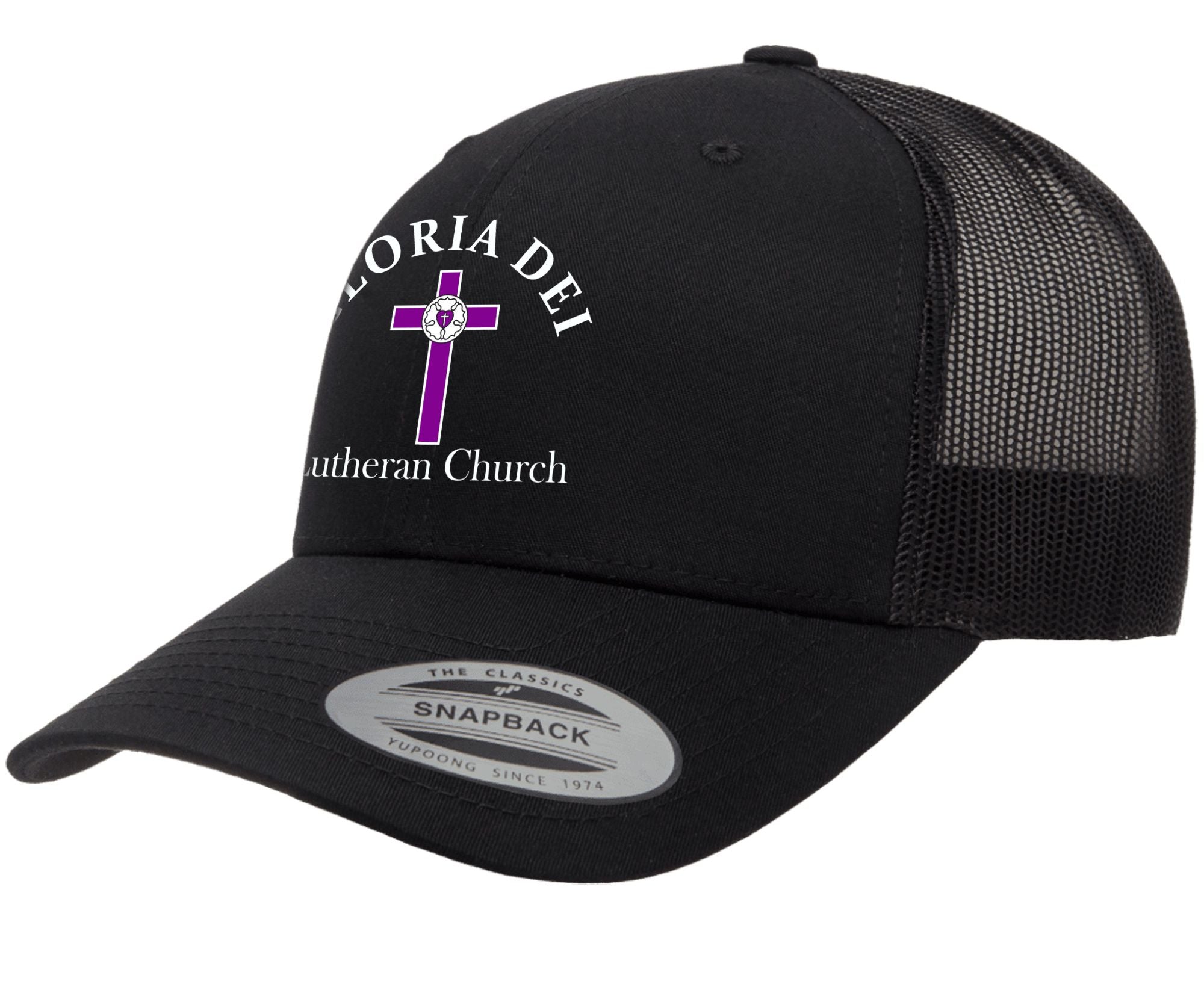 Gloria Dei Lutheran Church Retro Trucker Cap