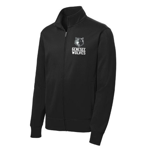Genesee Wolves Performance Fleece Full Zip Jacket - GWPTO