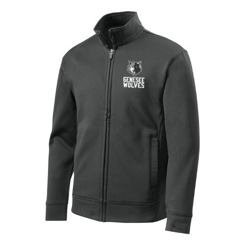Genesee Wolves Performance Fleece Full Zip Jacket - GWPTO