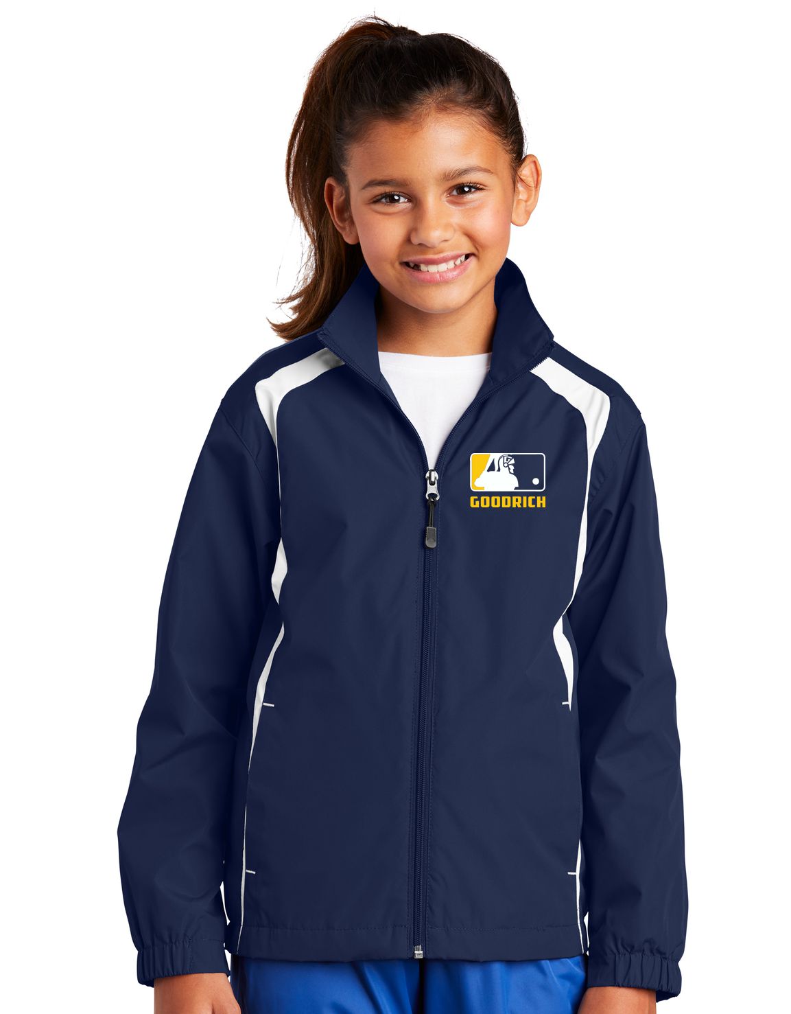 Goodrich Baseball Colorblock Raglan Full Zip Jacket