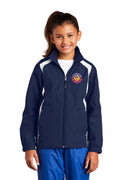 USA Prime Softball Colorblock Raglan Full Zip Jacket
