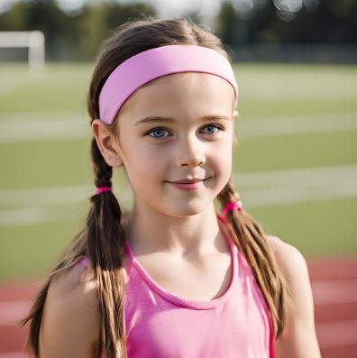 All Sport Pink Athletic Headband