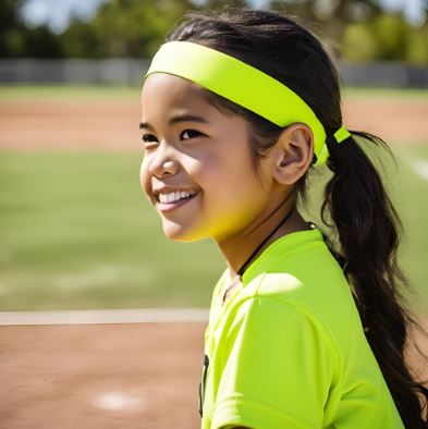 All Sport Neon Yellow Athletic Headband