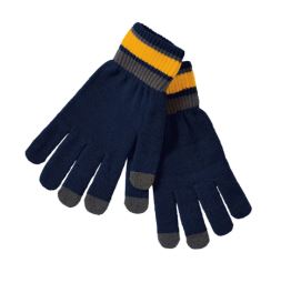 Navy/Gold Comeback Gloves