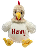 Custom Embroidered Cubbie Chicken