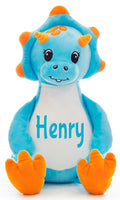 Custom Embroidered Cubbie Dino