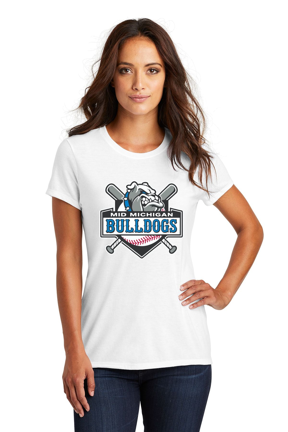 Mid Michigan Bulldogs Soft Feel Tee