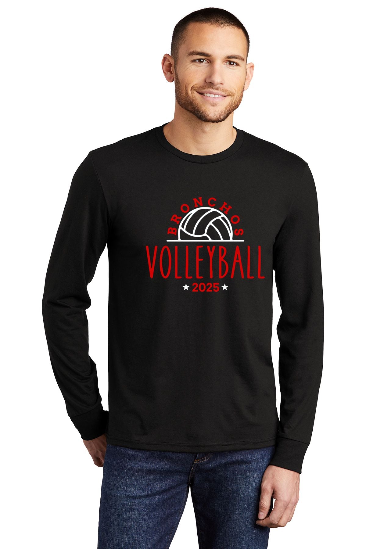 Holly Volleyball Soft Feel Long Sleeve Tee