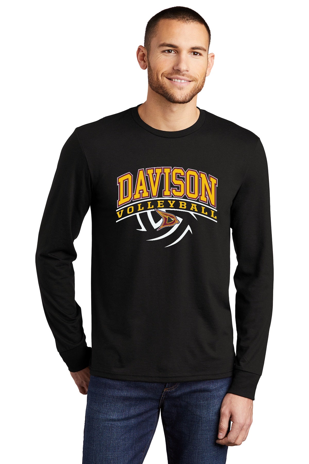 Davison Volleyball Soft Feel Long Sleeve Tee