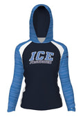 ICE Fastpitch Sublimated Long sleeve T-shirt Hood
