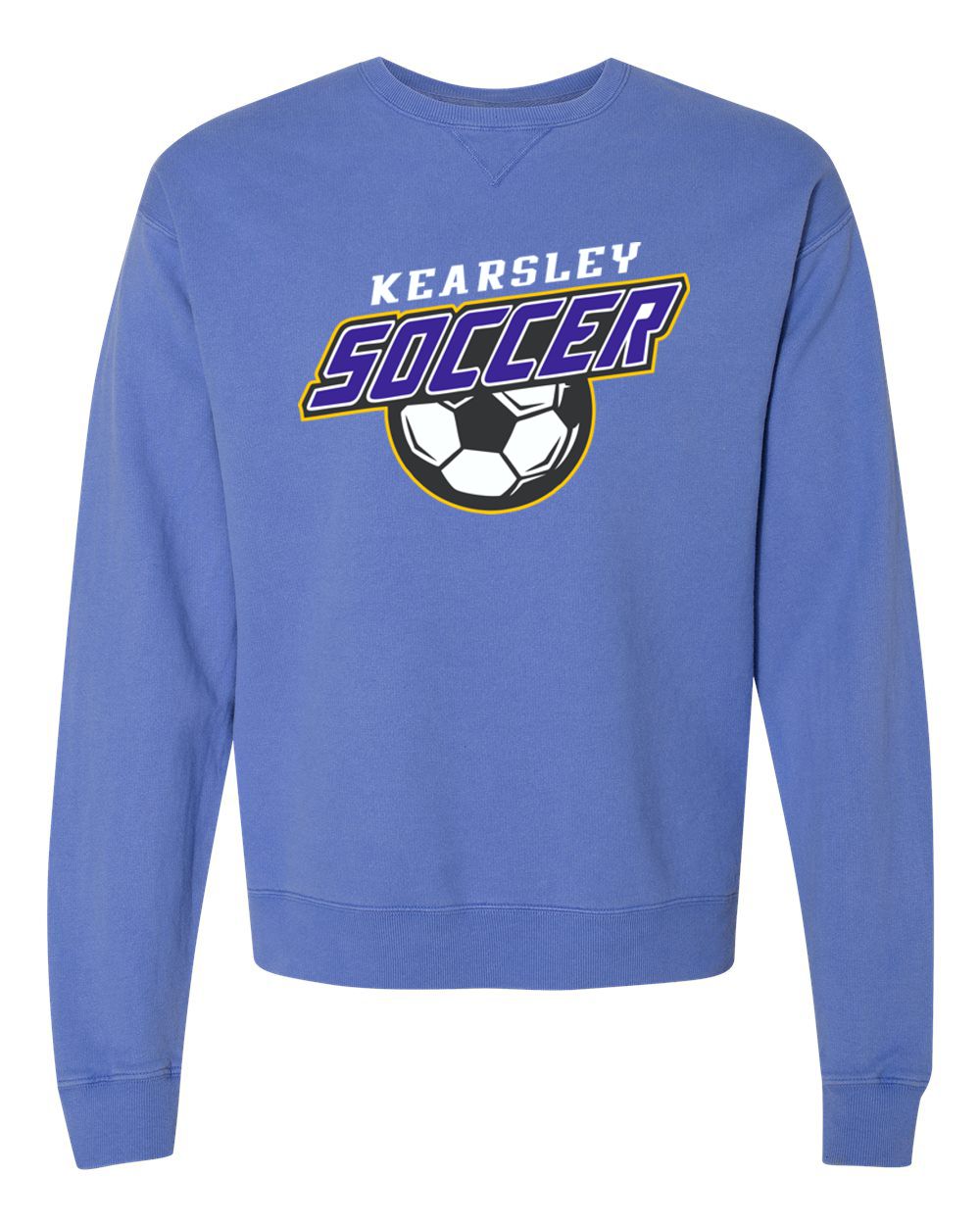Kearsley Soccer Garment-Dyed Crewneck Sweatshirt