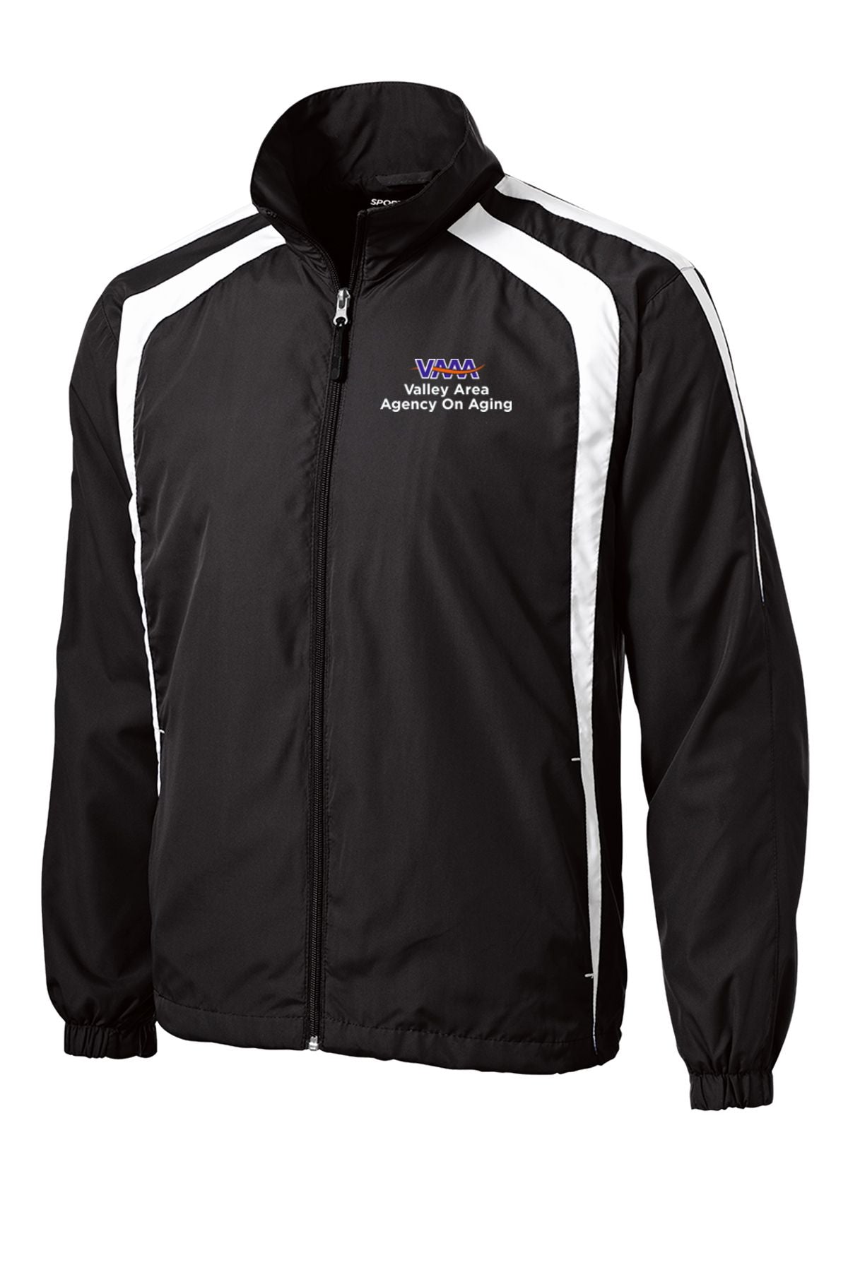 Valley Area Agency On Aging Colorblock Raglan Full Zip Jacket