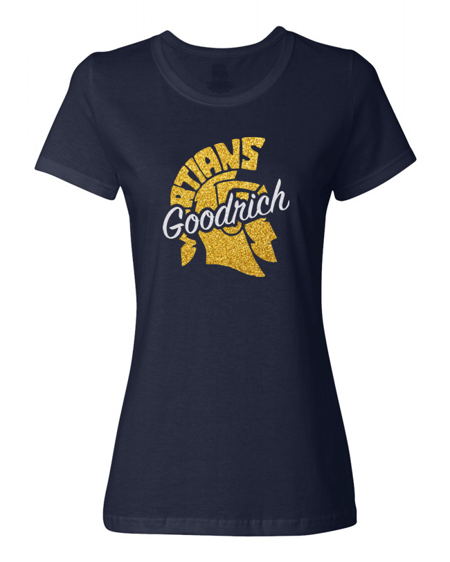 Glitter Ladies Martians T-shirt