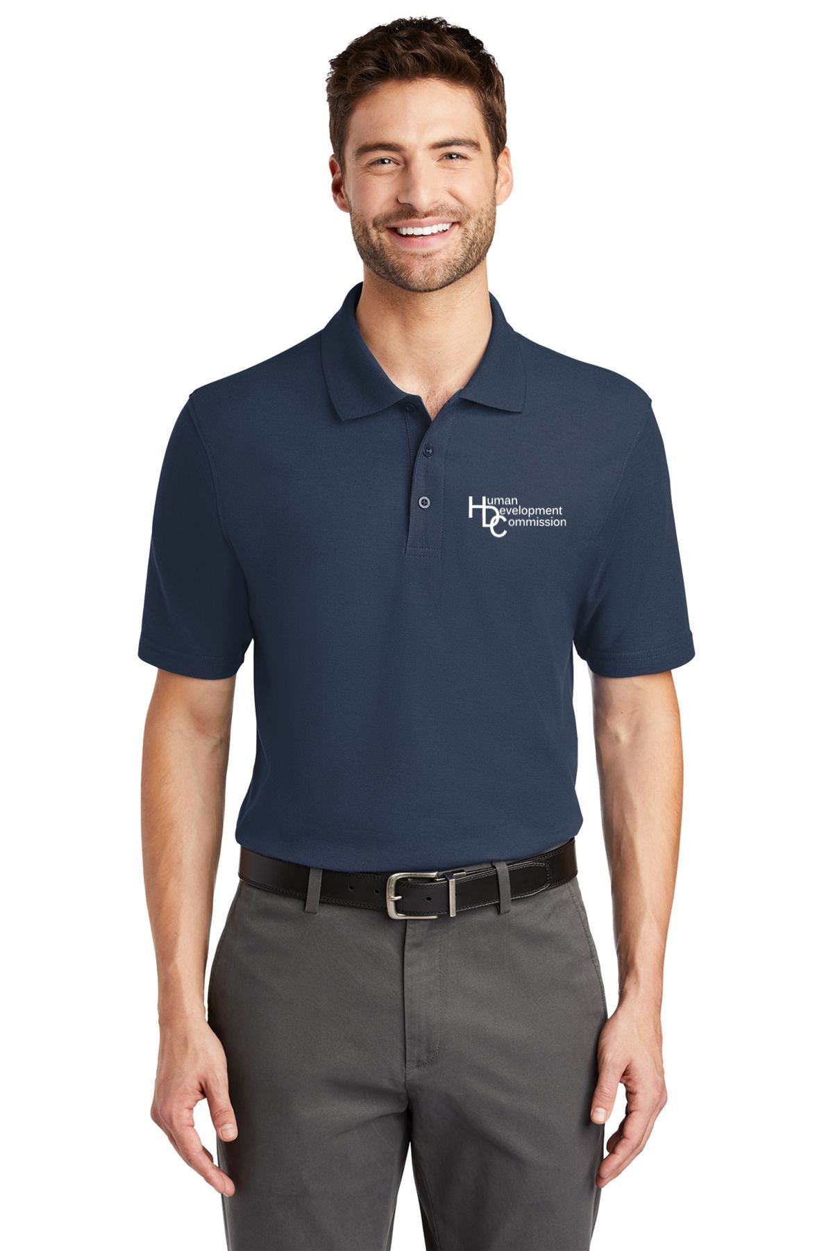 Human Development Commission Port Authority® Tall Silk Touch™ Performance Polo