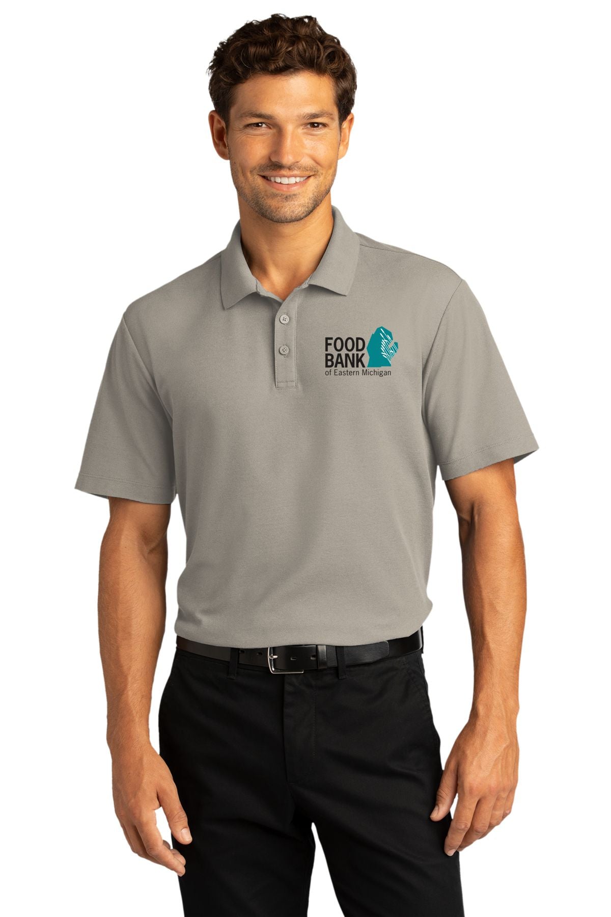 Food Bank of Eastern Michigan SuperPro React™ Polo