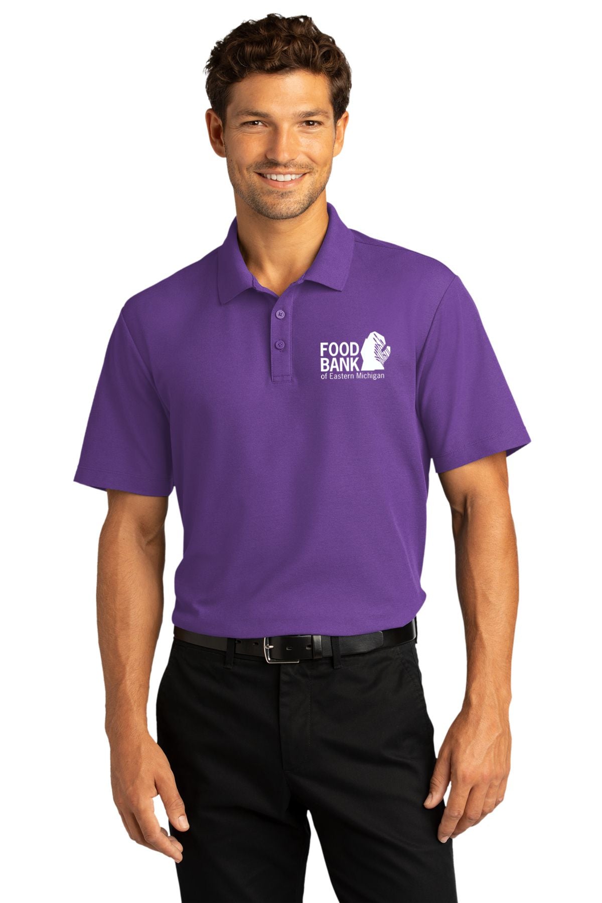 Food Bank of Eastern Michigan SuperPro React™ Polo