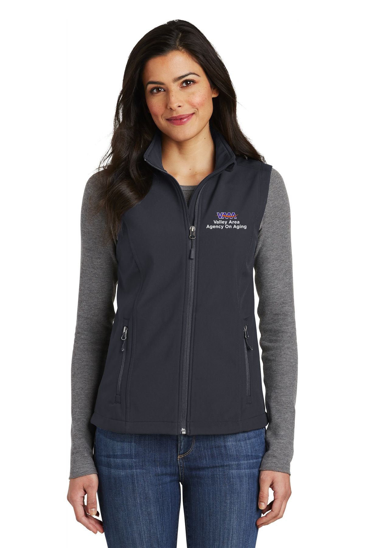 Valley Area Agency On Aging Ladies Core Soft Shell Vest