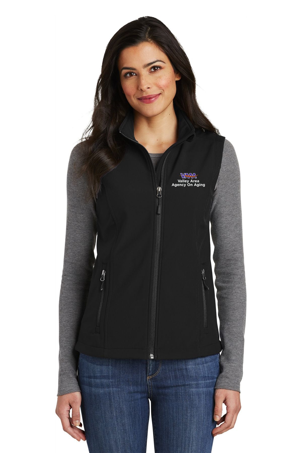 Valley Area Agency On Aging Ladies Core Soft Shell Vest