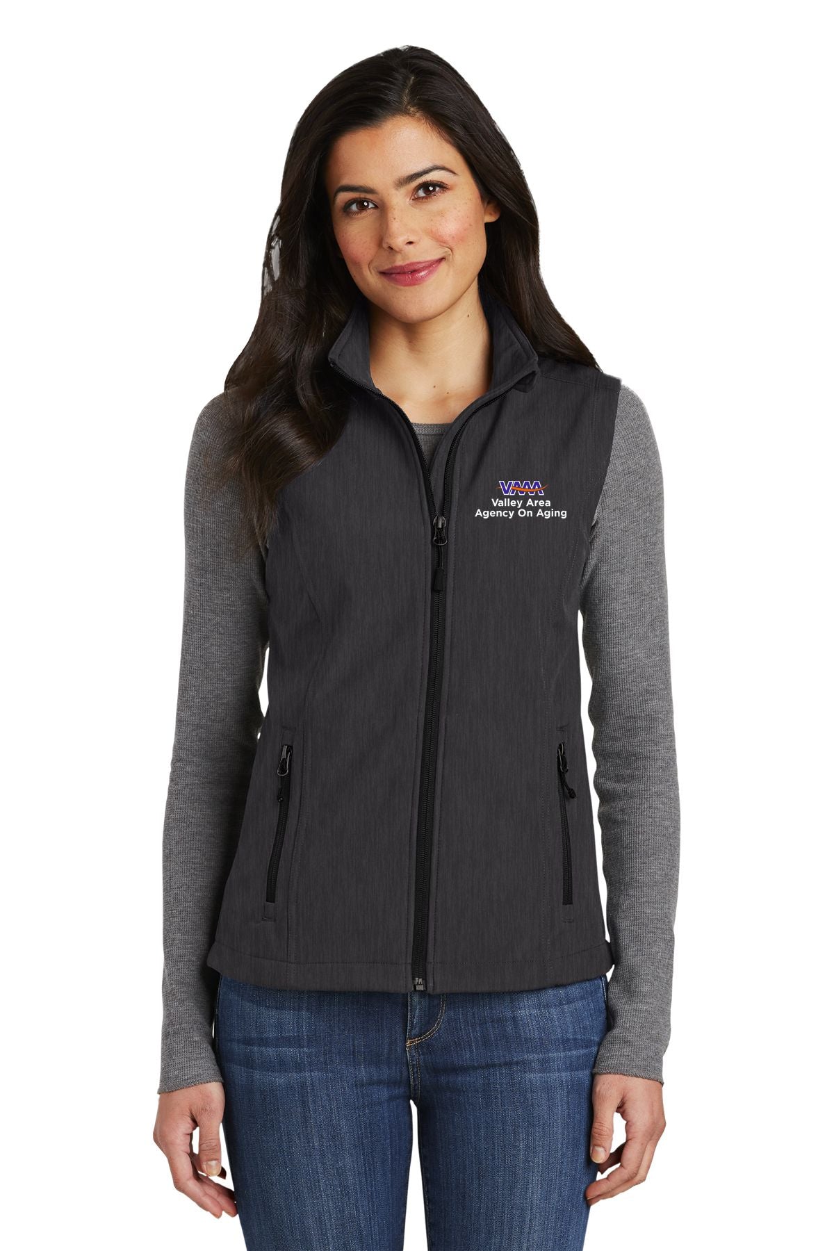 Valley Area Agency On Aging Ladies Core Soft Shell Vest