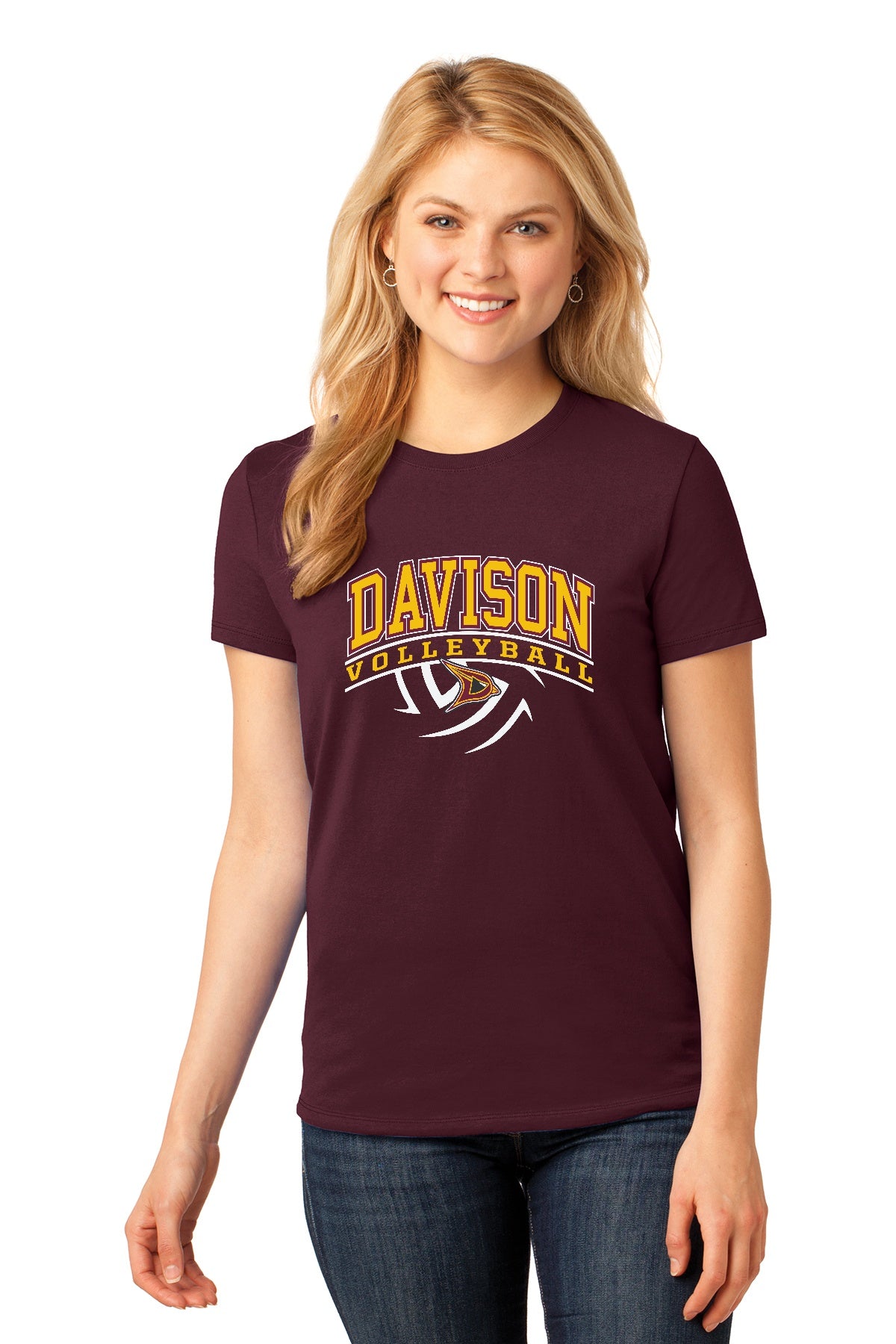 Davison Volleyball Basic T-Shirt