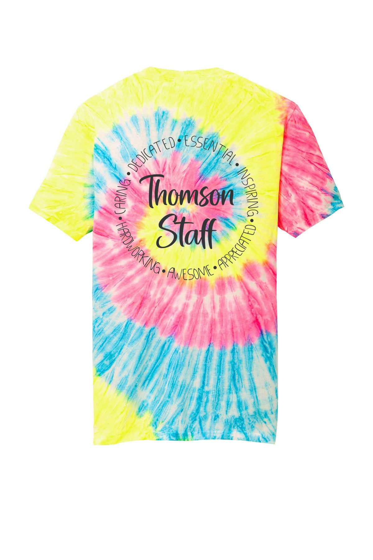Thomson Elementary Staff Tie Dye T-shirt