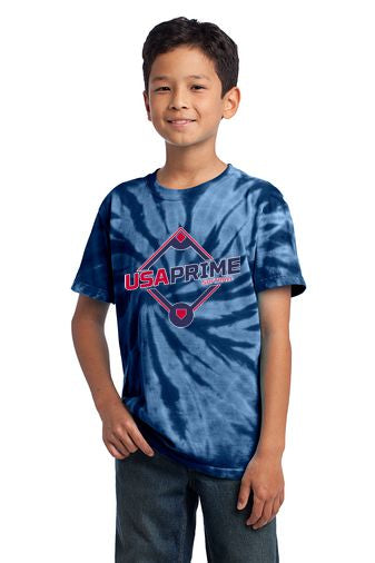 USA Prime Softball Tie Dye T-shirt