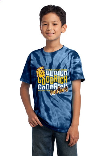 Goodrich Script Tie Dye T-shirt