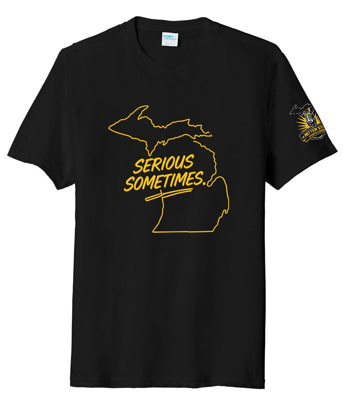 Mitten State Sports Corner Tri-Blend Short Sleeve