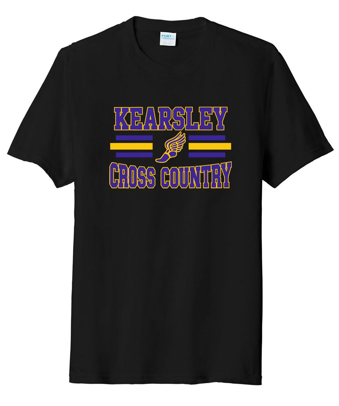 Kearsley Cross Country Tri-Blend Short Sleeve