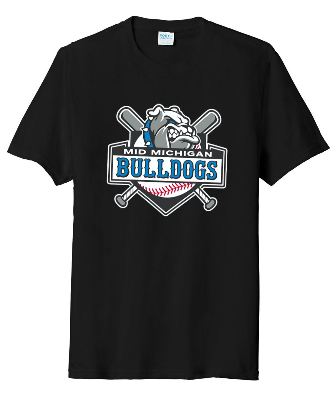 Mid Michigan Bulldogs Tri-Blend Short Sleeve