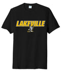 Lakeville Italic Over Logo Tri-Blend Short Sleeve