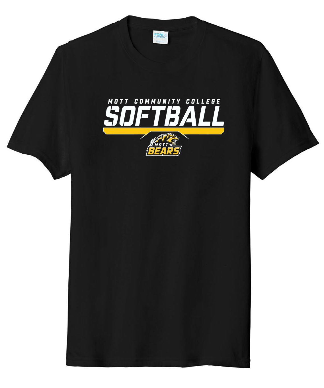 Mott CC Softball Tri-Blend Short Sleeve