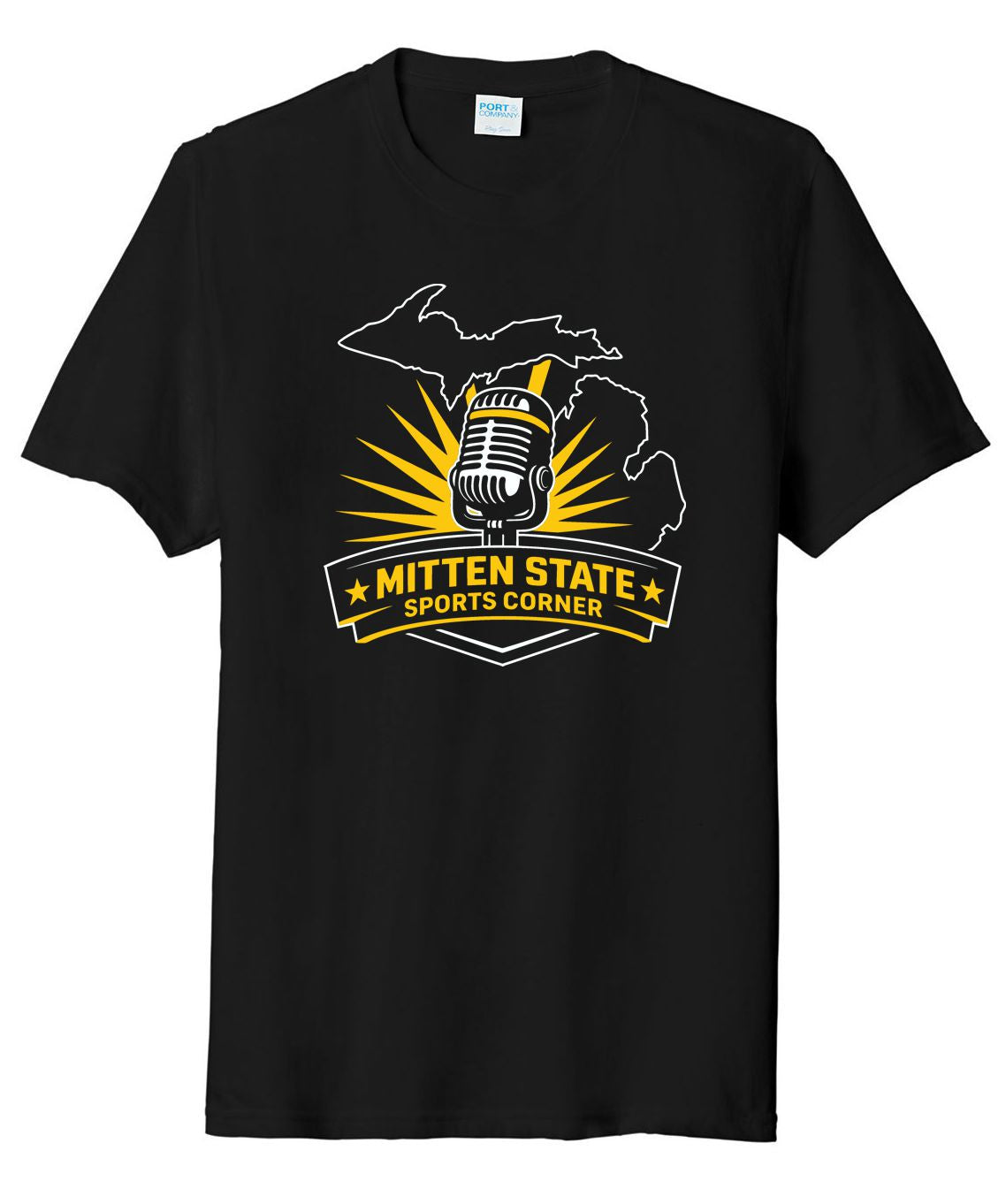 Mitten State Sports Corner Tri-Blend Short Sleeve
