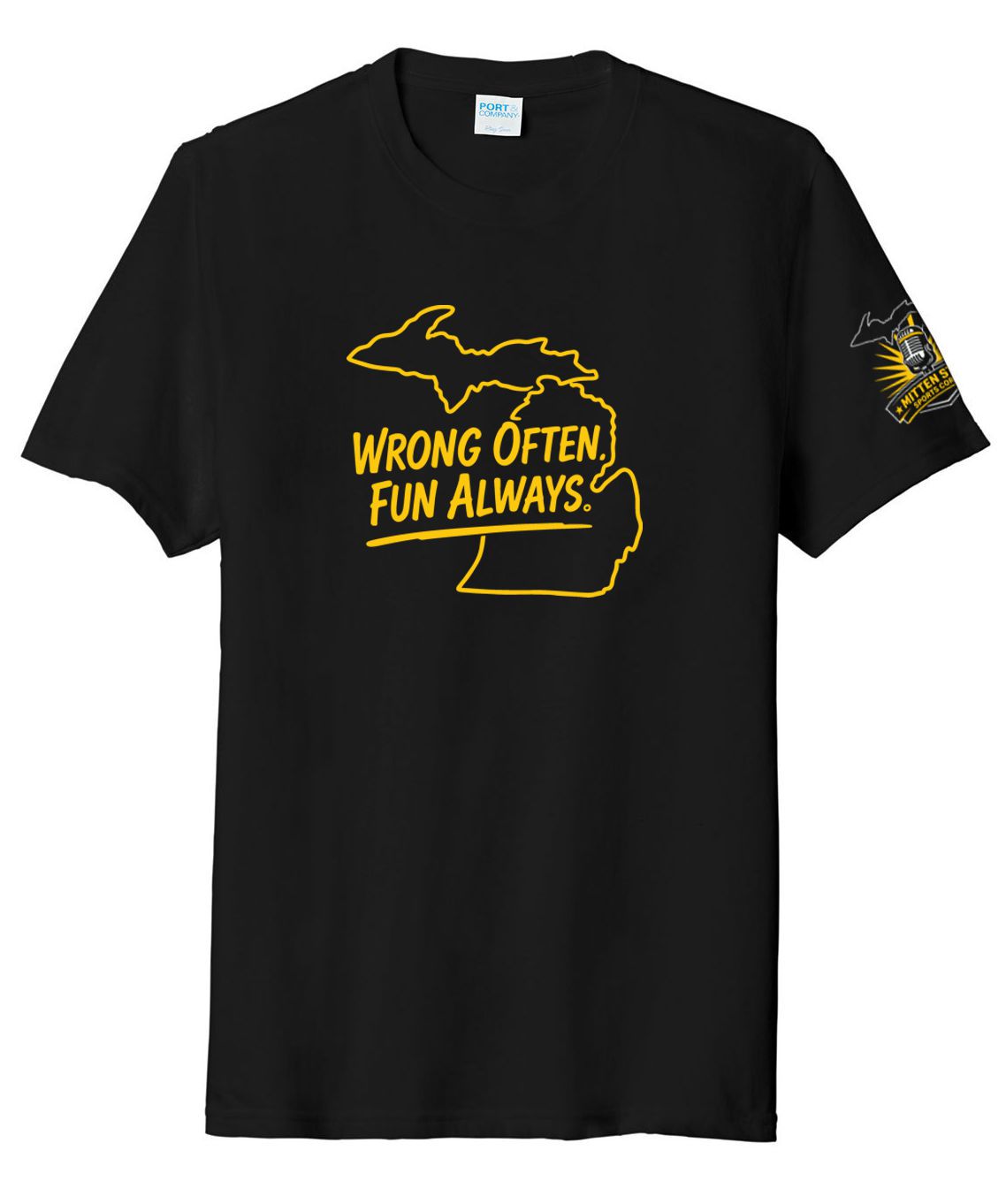 Mitten State Sports Corner Tri-Blend Short Sleeve