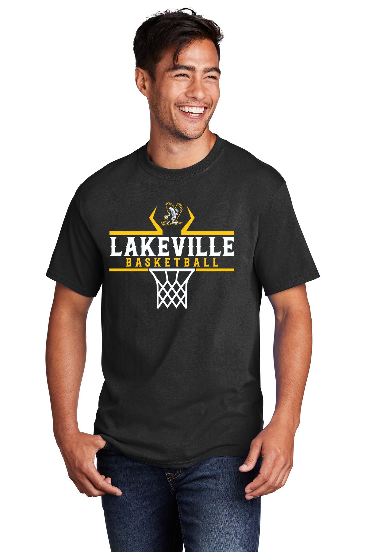 Lakeville Basketball Basic T-shirt