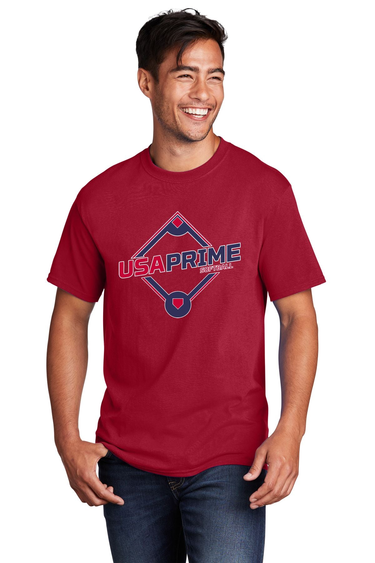 USA Prime Softball Basic T-shirt