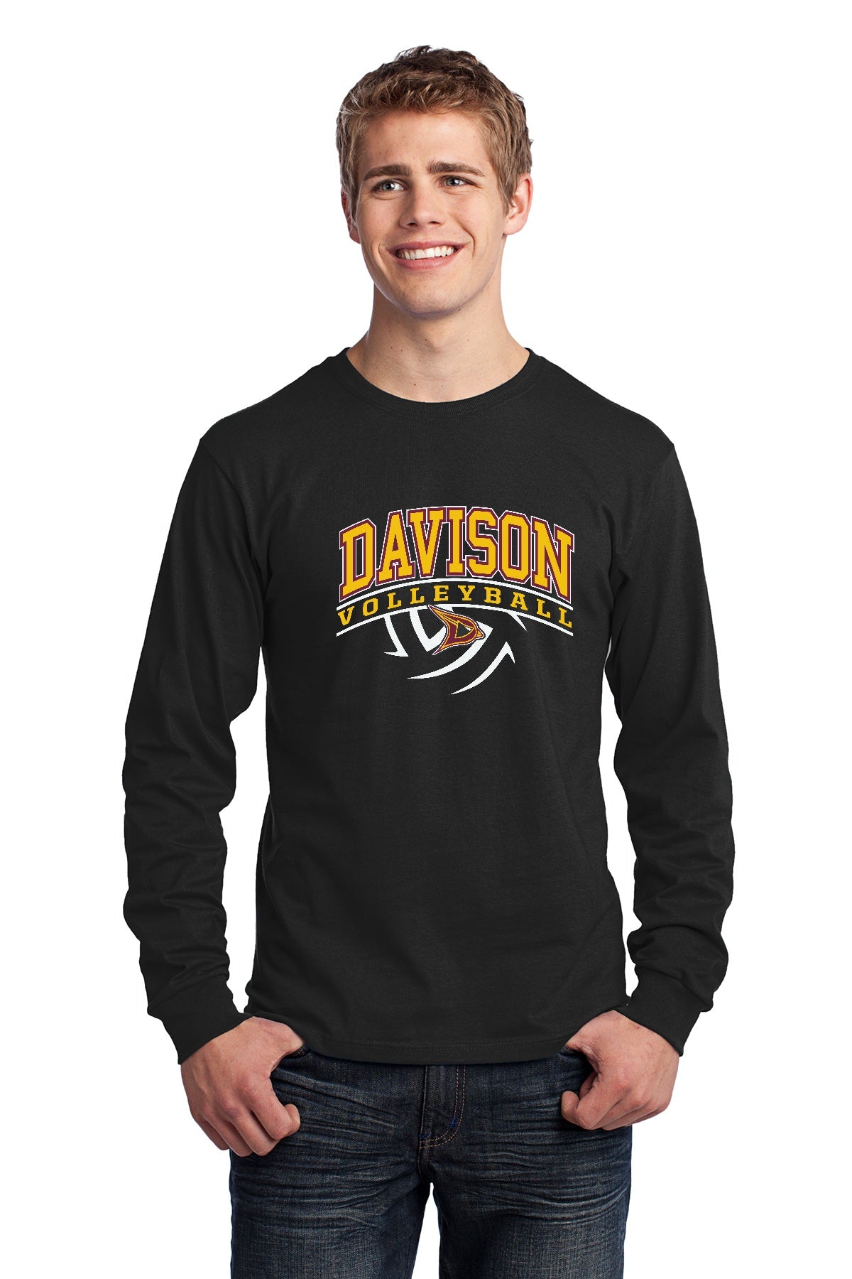 Davison Volleyball Basic Long Sleeve Shirt