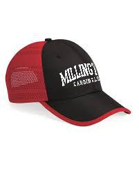 Millington Black/Red Ripstop Cap