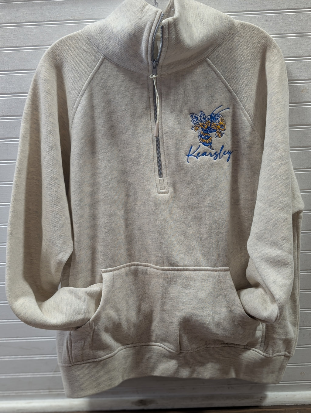 Kearsley Flower Ladies Boxy Half Zip Fleece