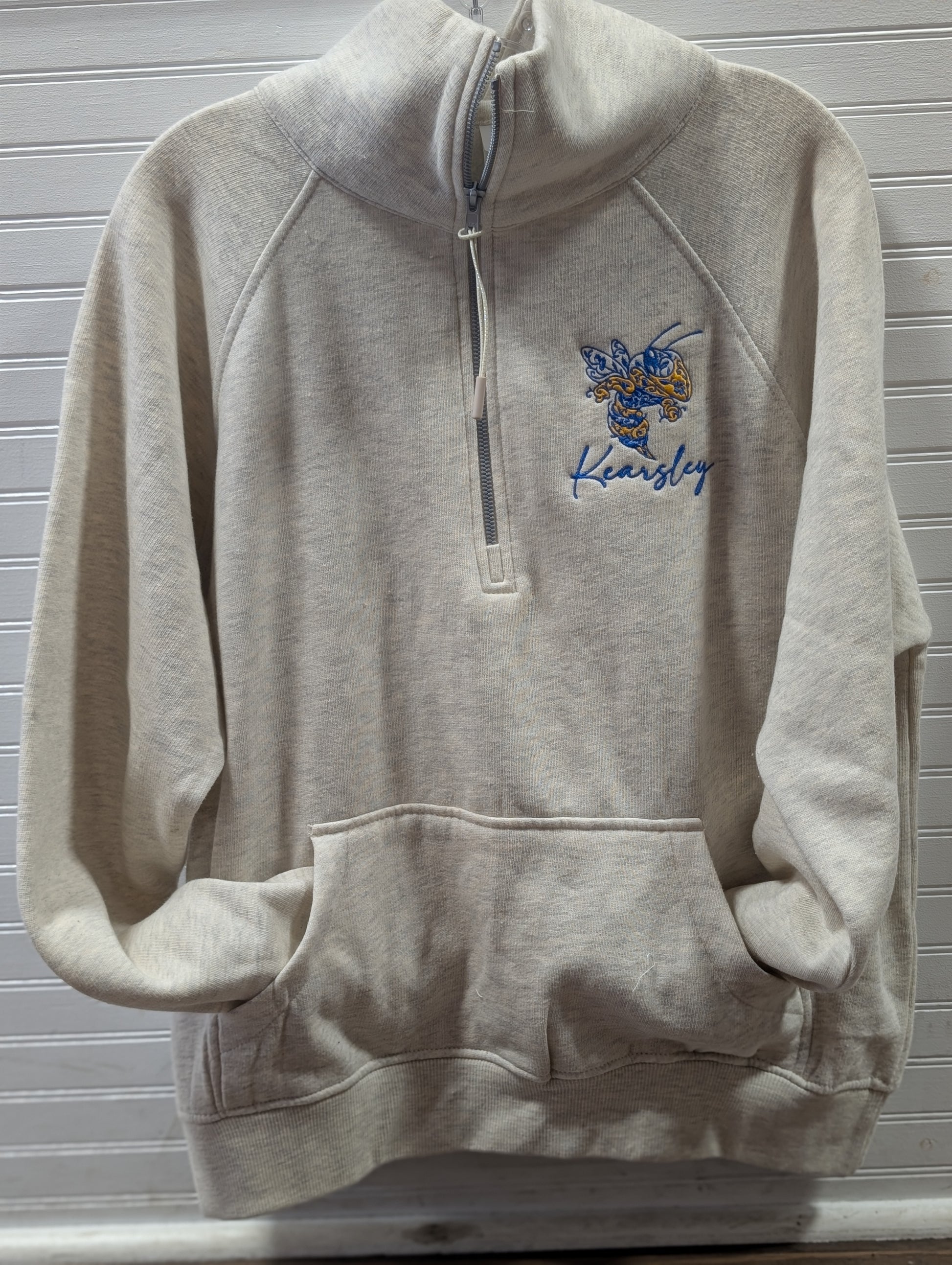 Kearsley Flower Ladies Boxy Half Zip Fleece