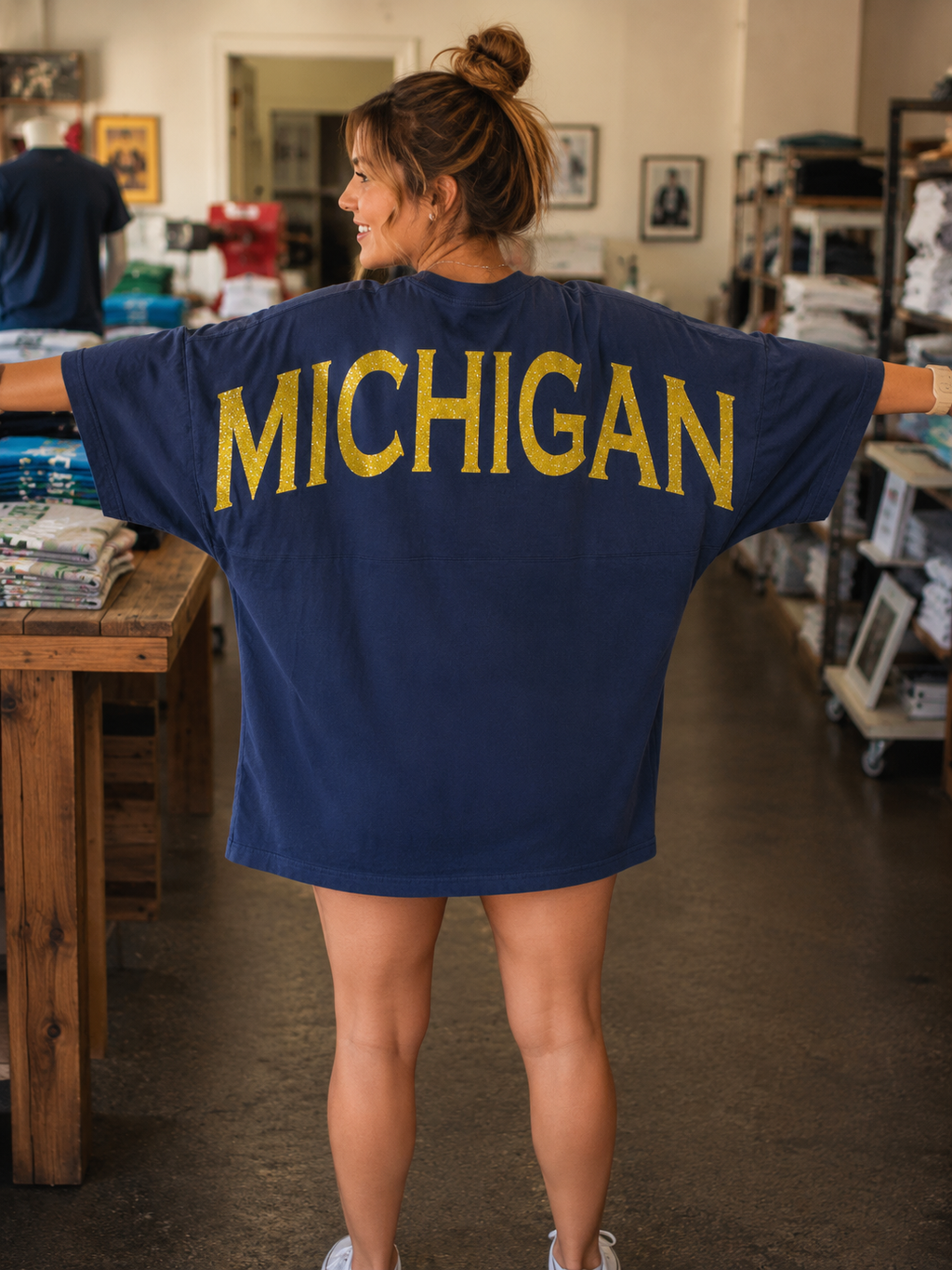 Michigan Short Sleeve Billboard Jersey