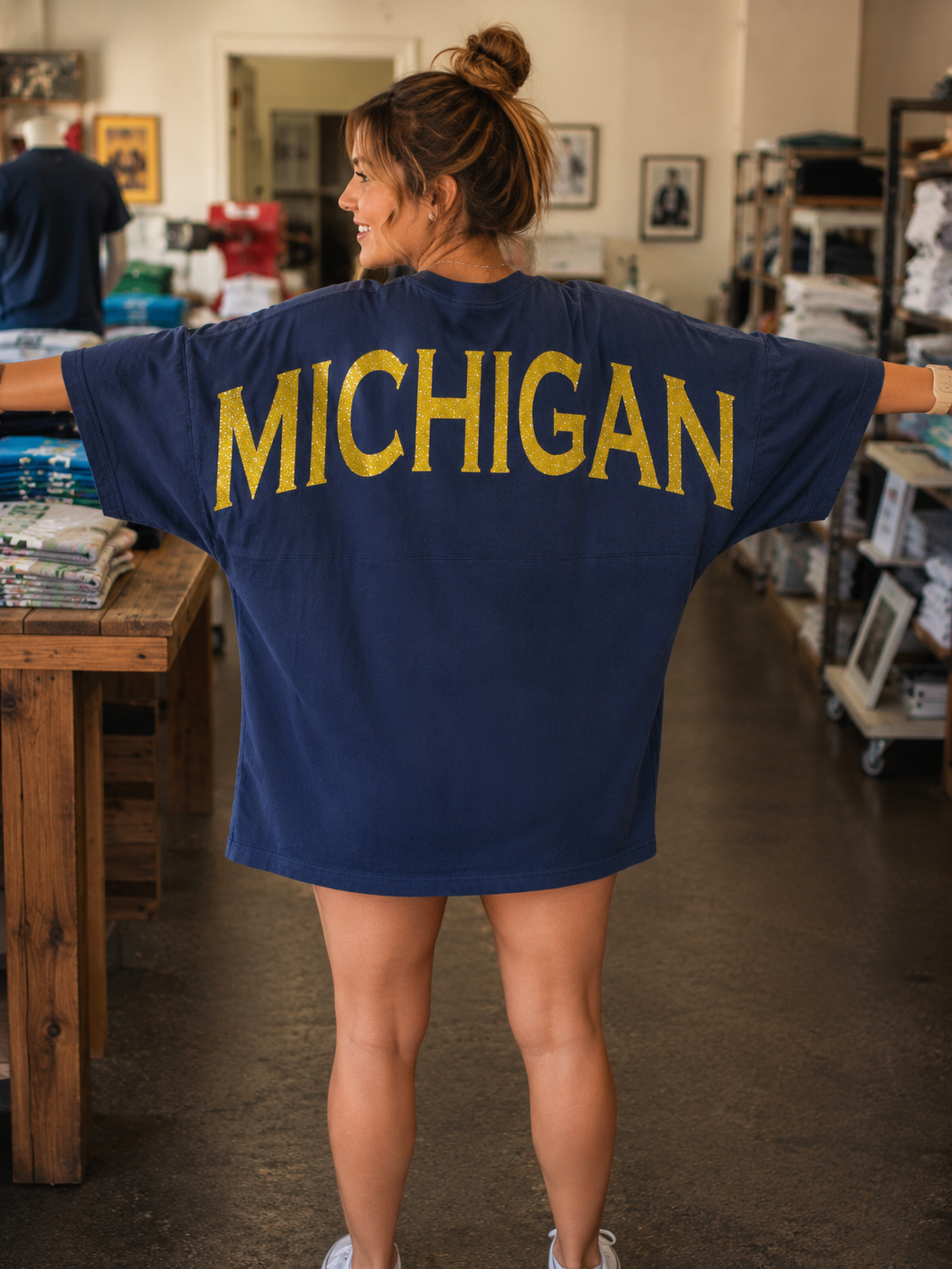 Michigan Short Sleeve Billboard Jersey