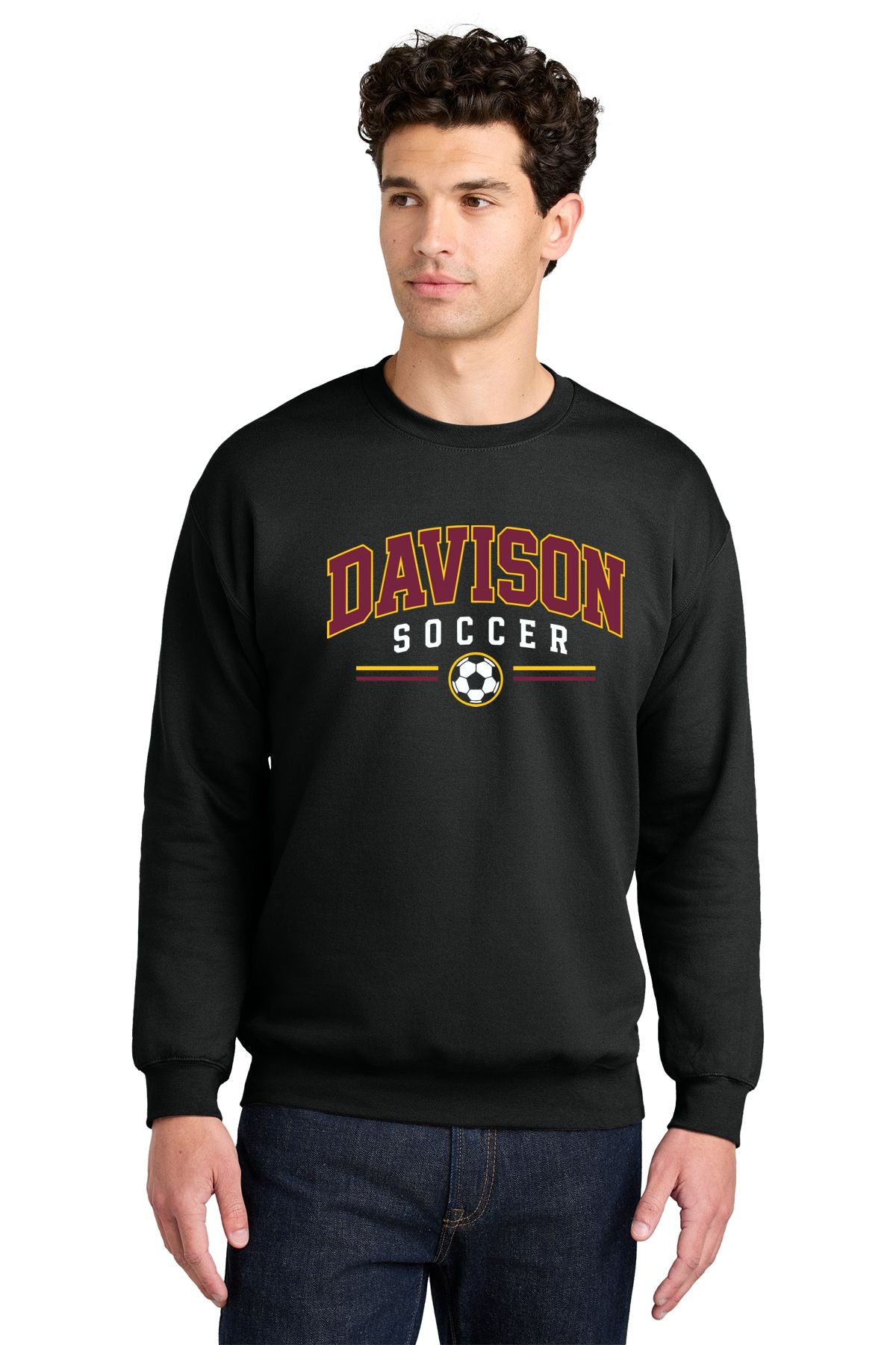 Davison Soccer Softstyle® Crewneck Sweatshirt