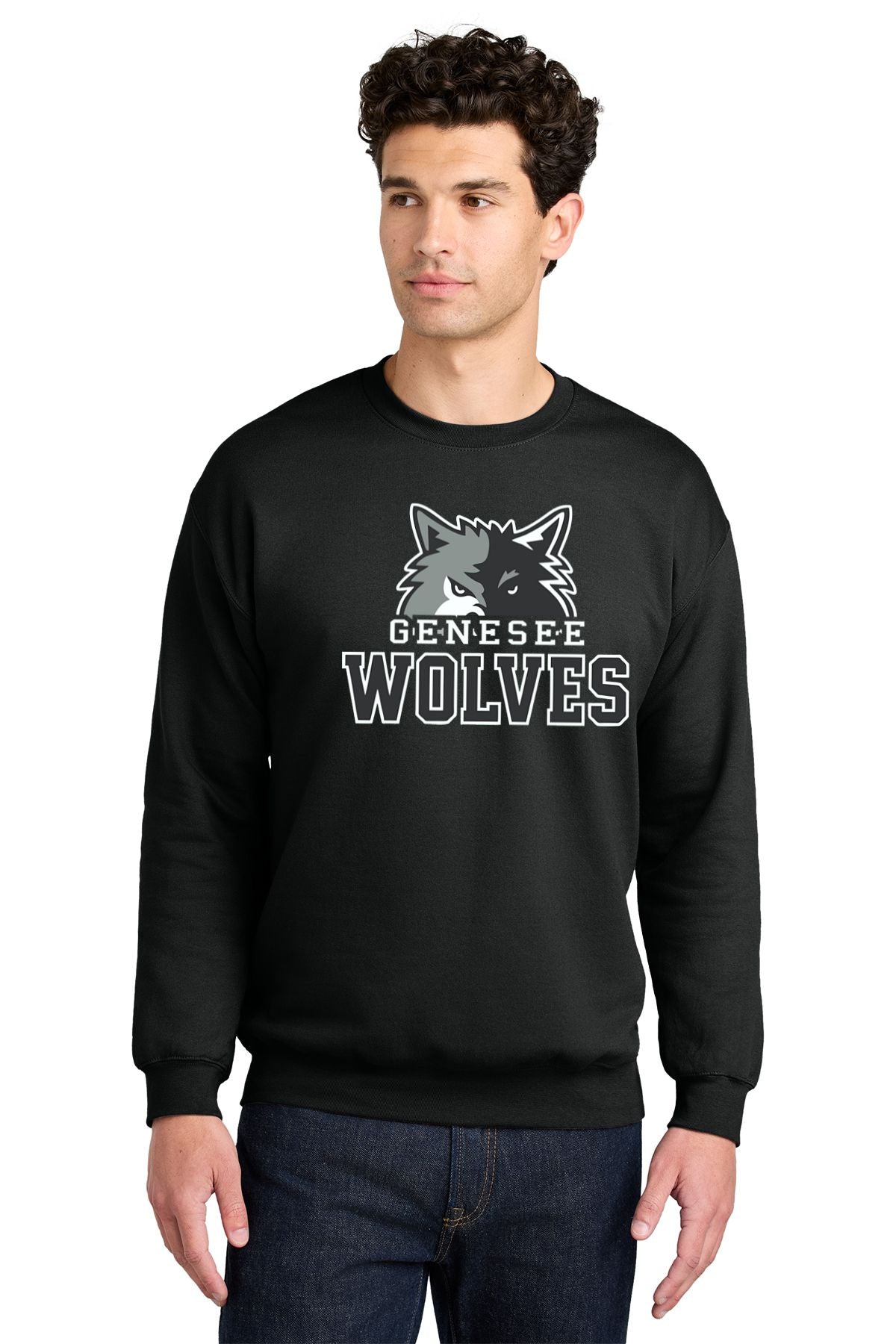Genesee Wolves Softstyle® Crewneck Sweatshirt -GWPTO