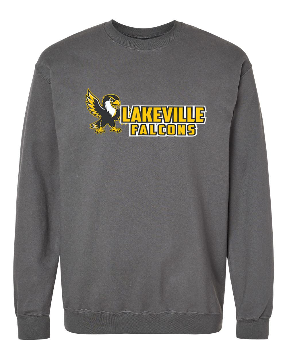 Lakeville Cartoon Falcons Softstyle® Crewneck Sweatshirt