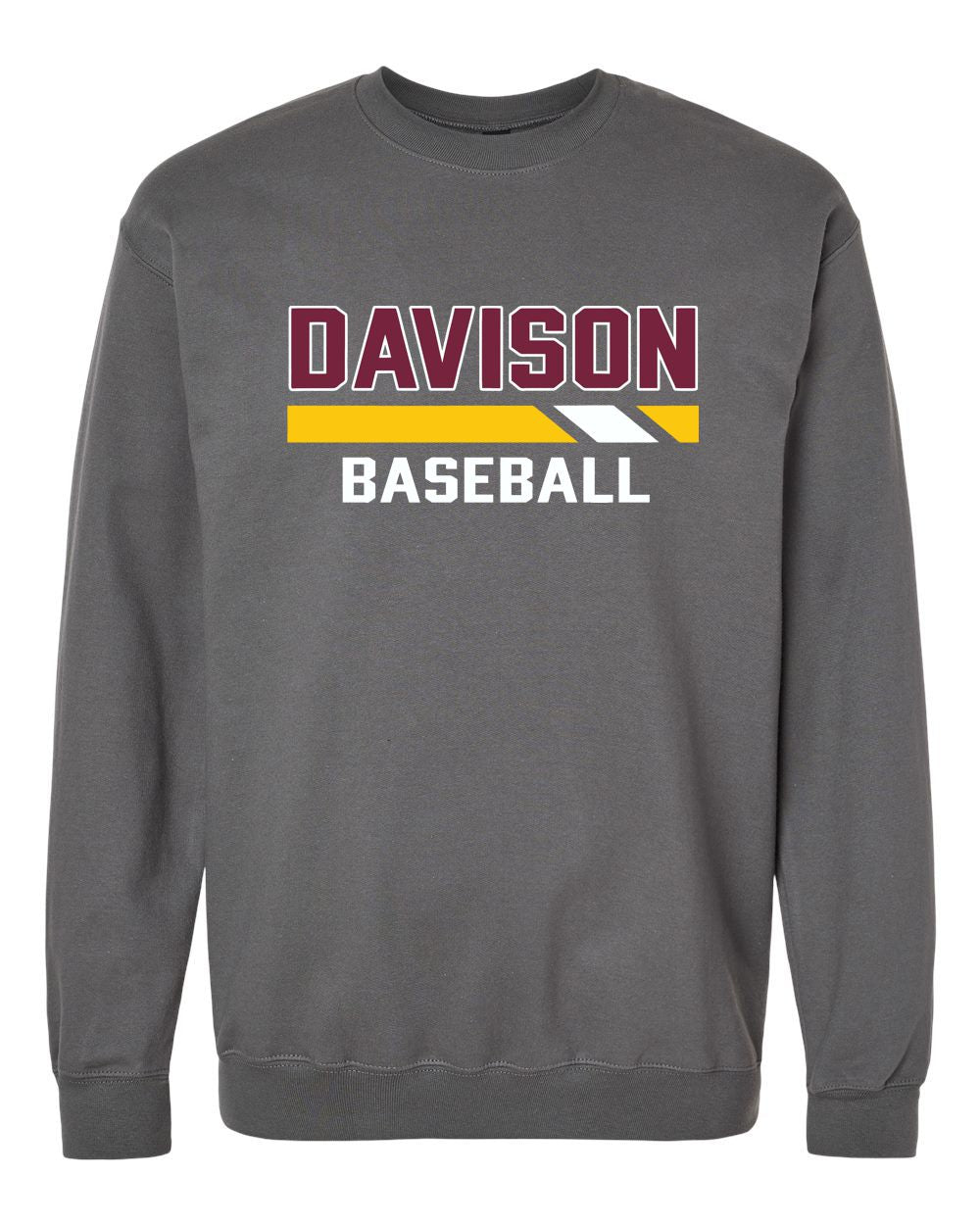 Davison Baseball Softstyle® Crewneck Sweatshirt