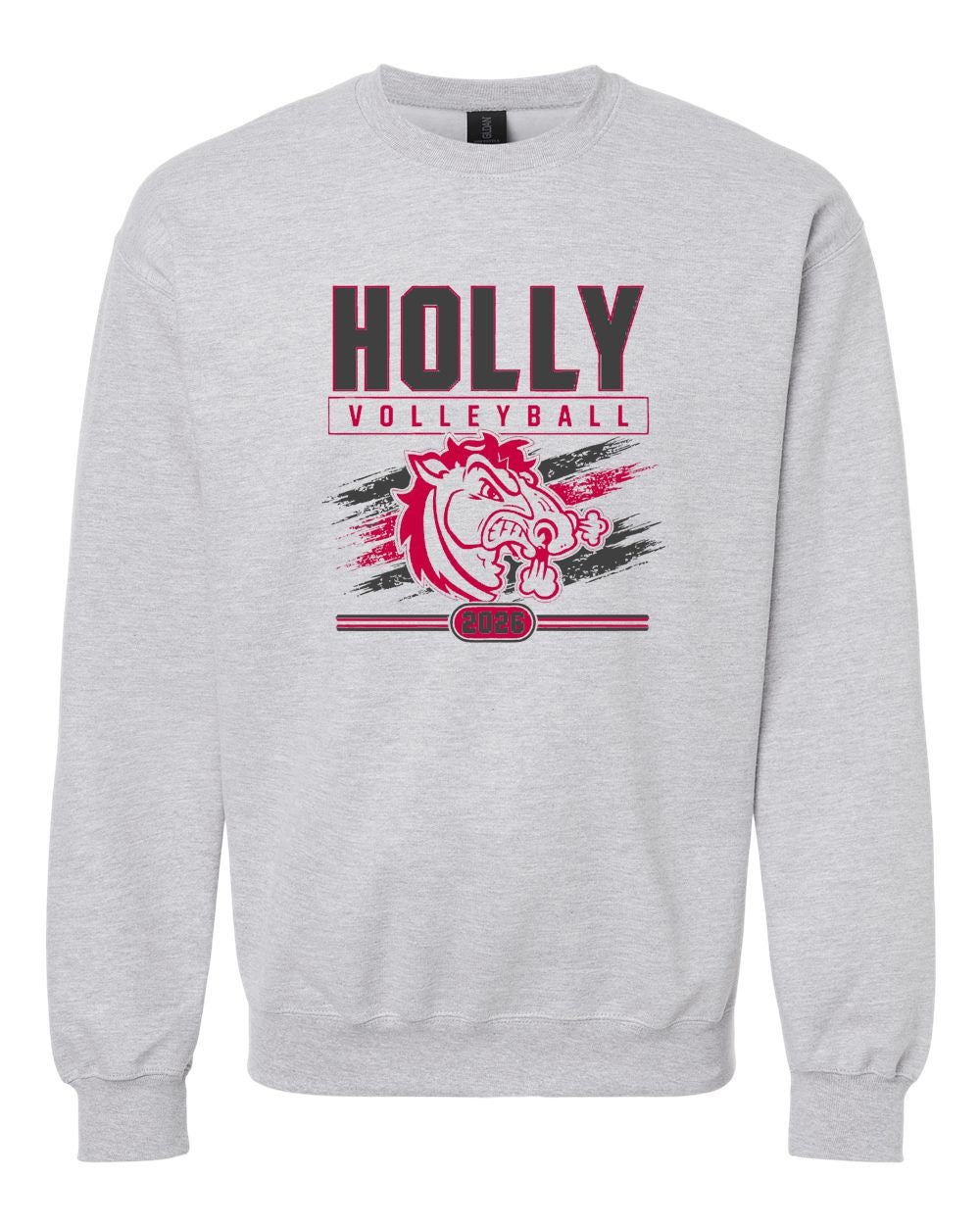 Holly Volleyball Softstyle® Crewneck Sweatshirt