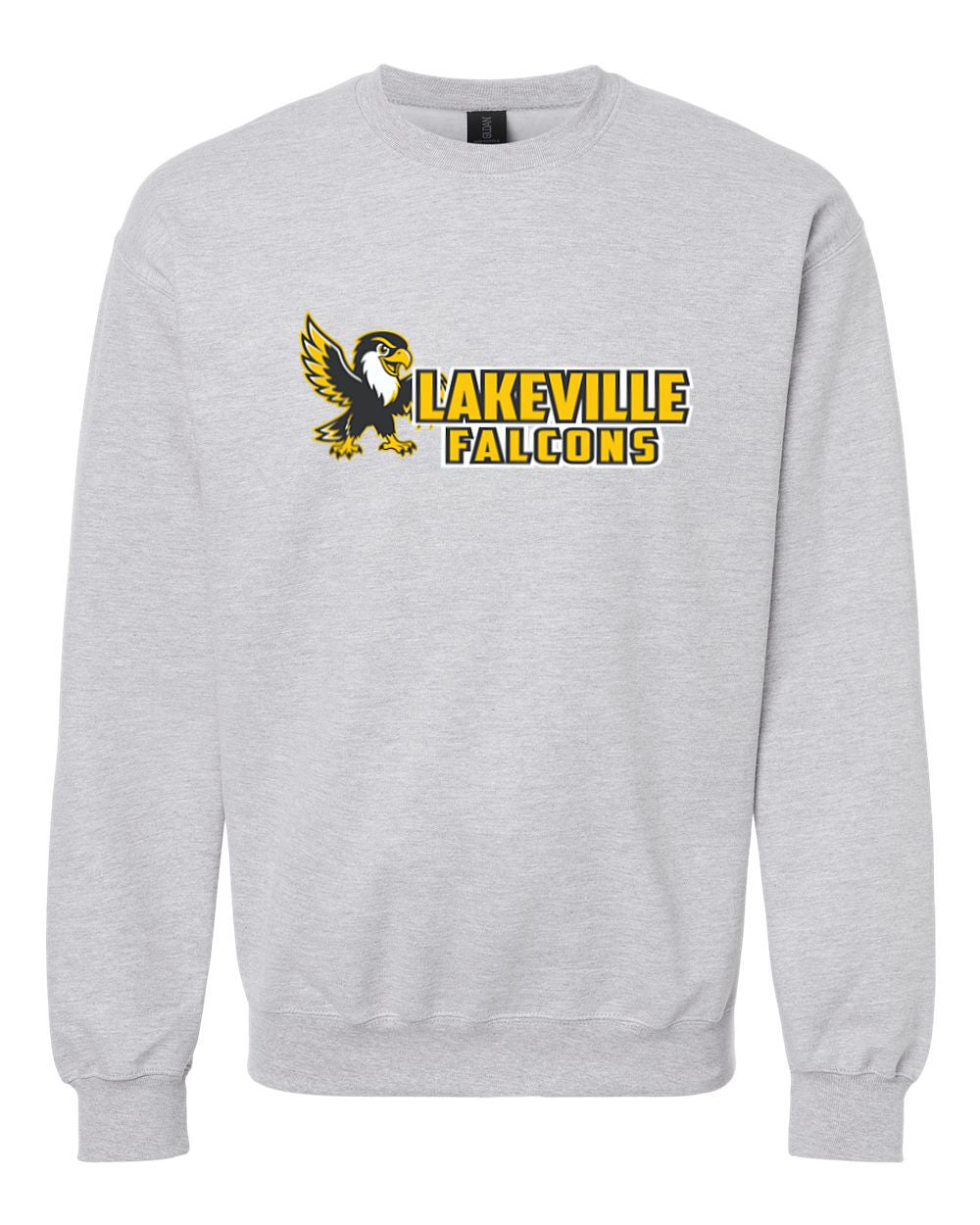 Lakeville Cartoon Falcons Softstyle® Crewneck Sweatshirt