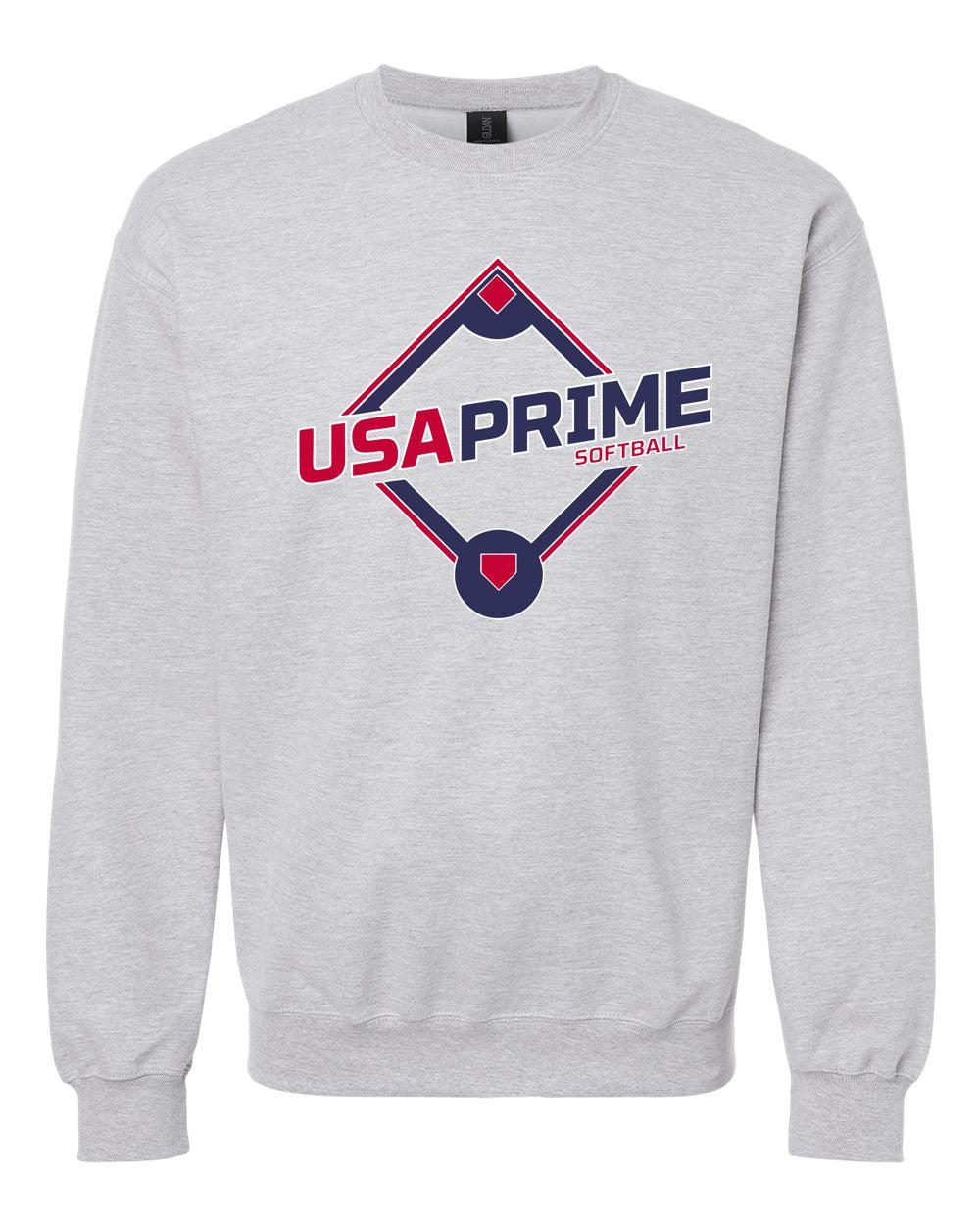 USA Prime Softball Softstyle® Crewneck Sweatshirt